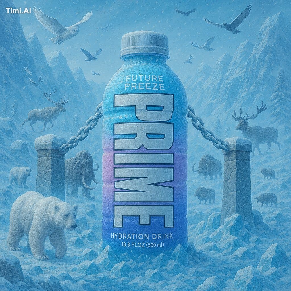 AI product photography for Prime Future Freeze   Created wit