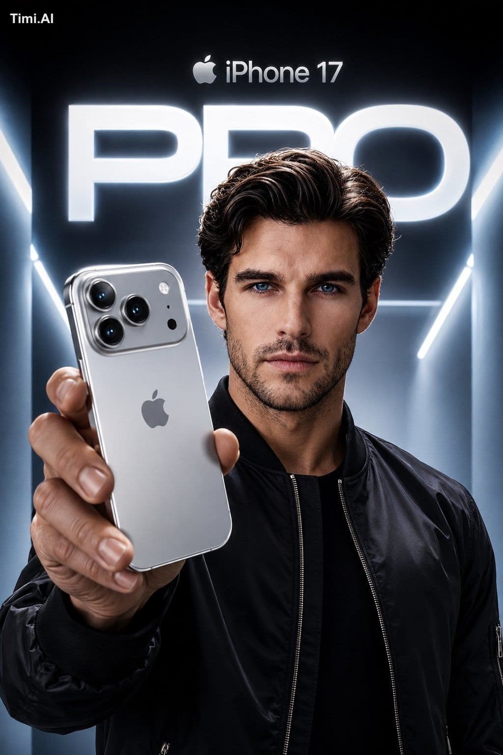 Create an ultra-premium Apple-style product campaign using t