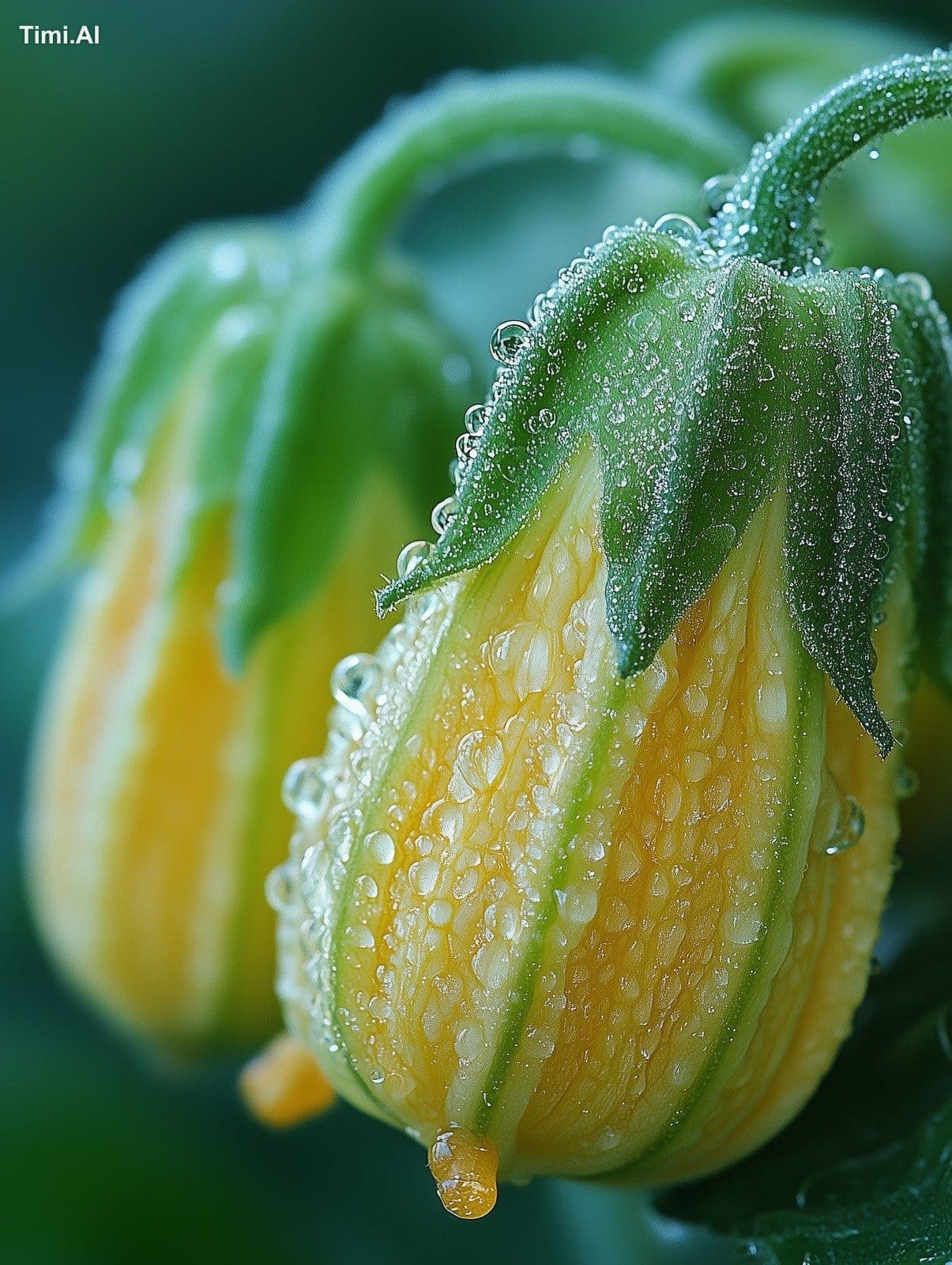 macrophotography, pinterest inspired, green color Zucchini -