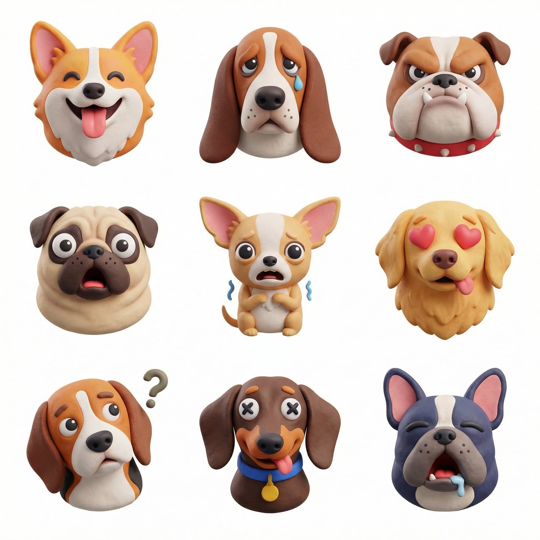 Create a collection of icons representing [a theme], they be