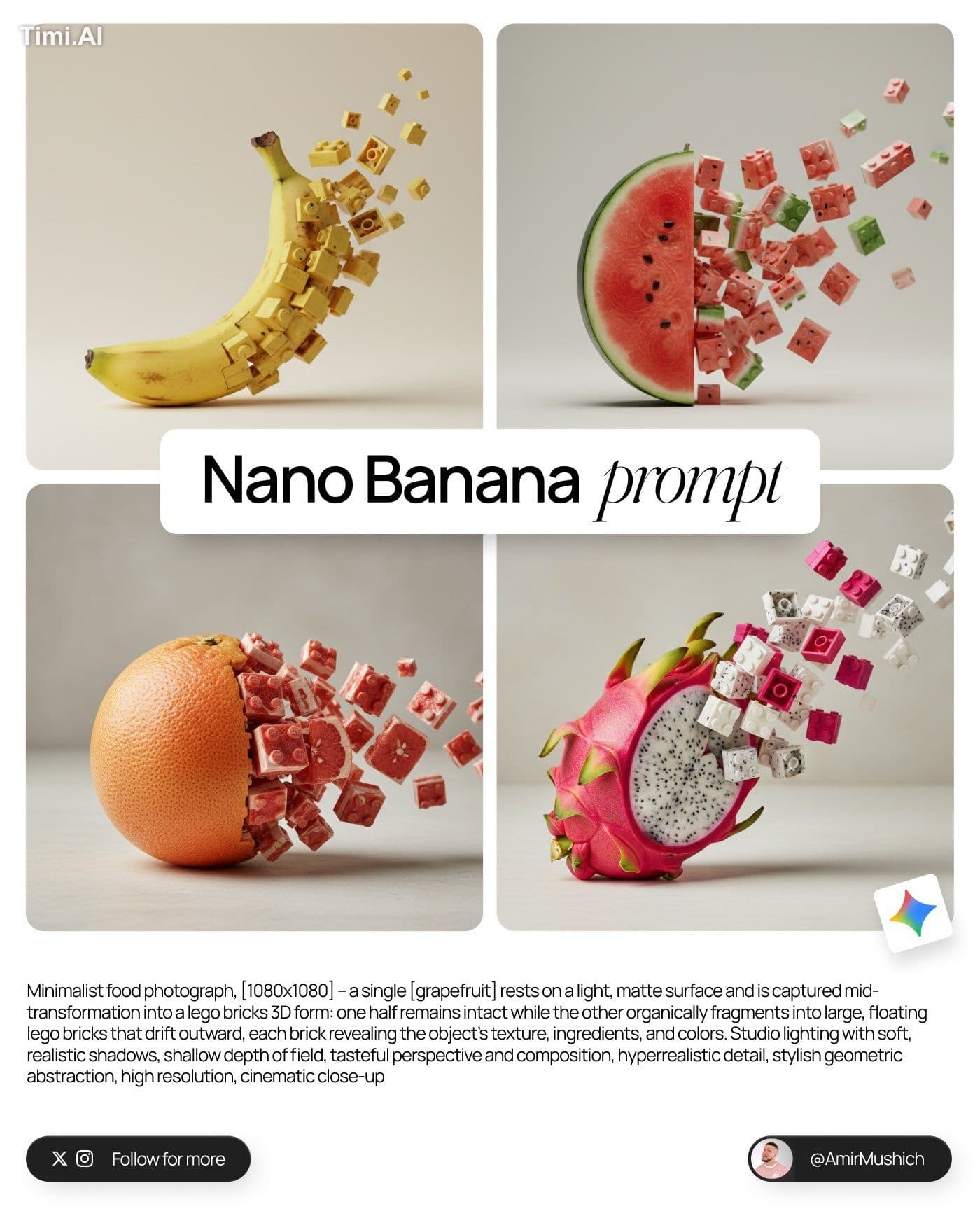 Prompt for Nano Banana 🍌 
(inspired by @TechieBySA):

[Mini