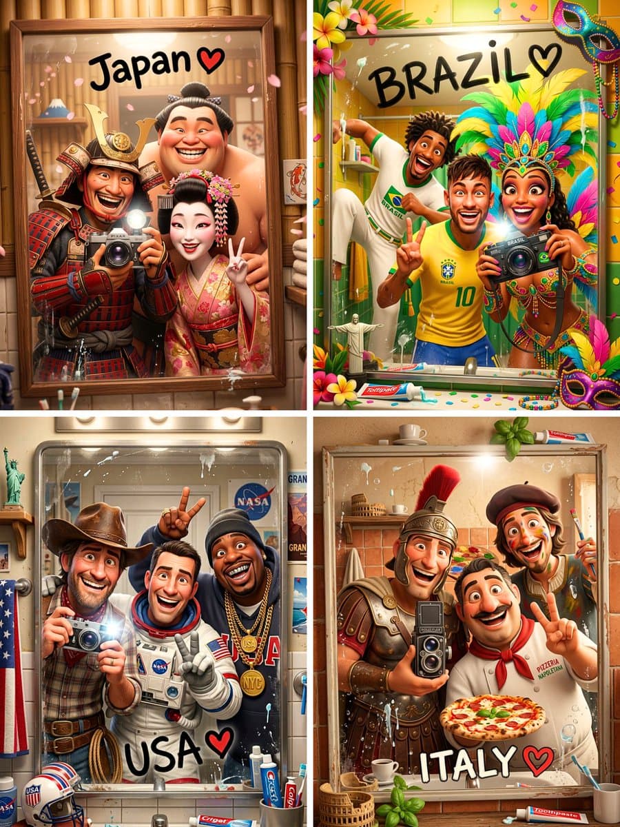 High-quality stylized 3D CGI Pixar-style render, vertical 3: