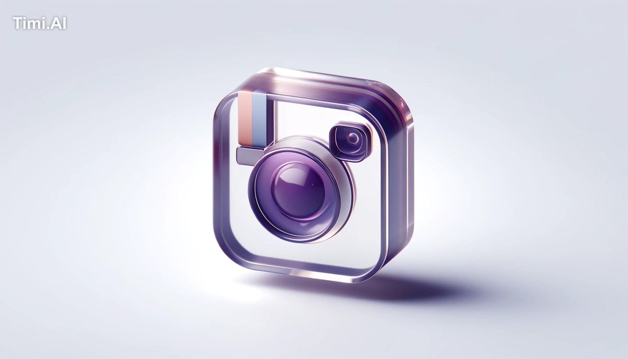 isometric 3d icon of a [Subject], transparent glass material