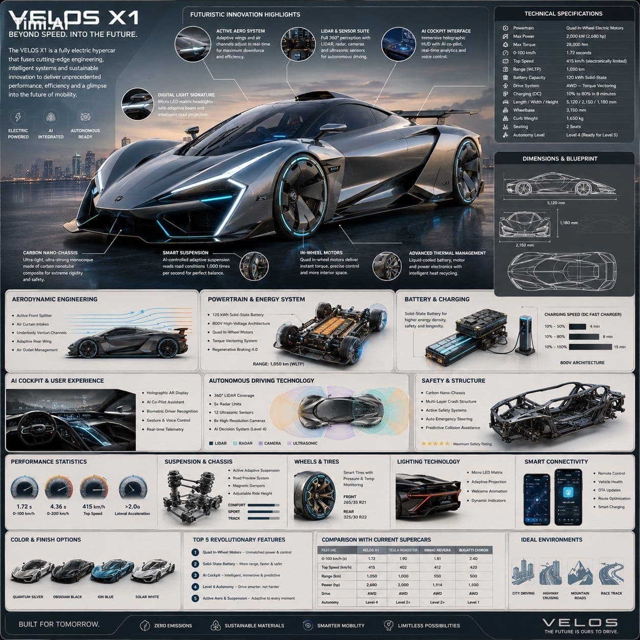 Create a premium square “reference-style futuristic automoti