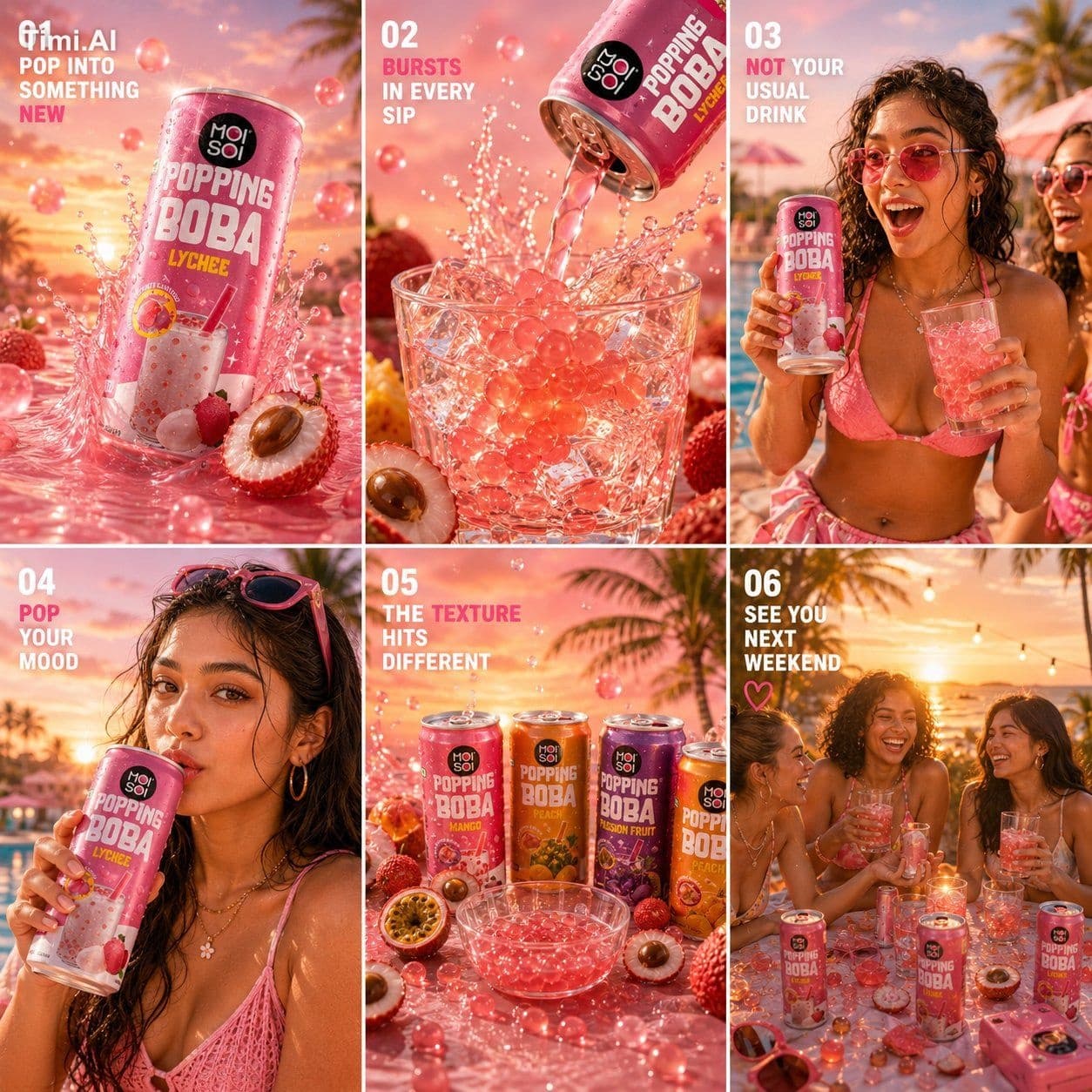MOI SOI POPPING BOBA — LYCHEE
“POP INTO ANOTHER WORLD”
ULT