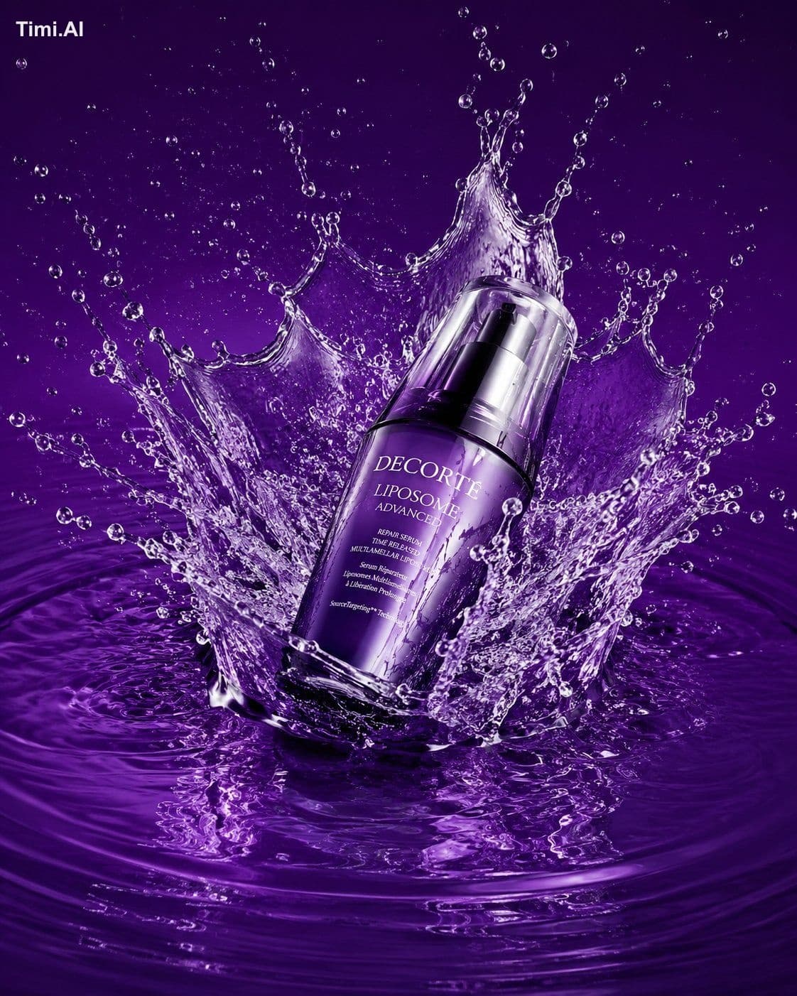 Created this luxury skincare ad using GPT Image 2 + Kling 3.