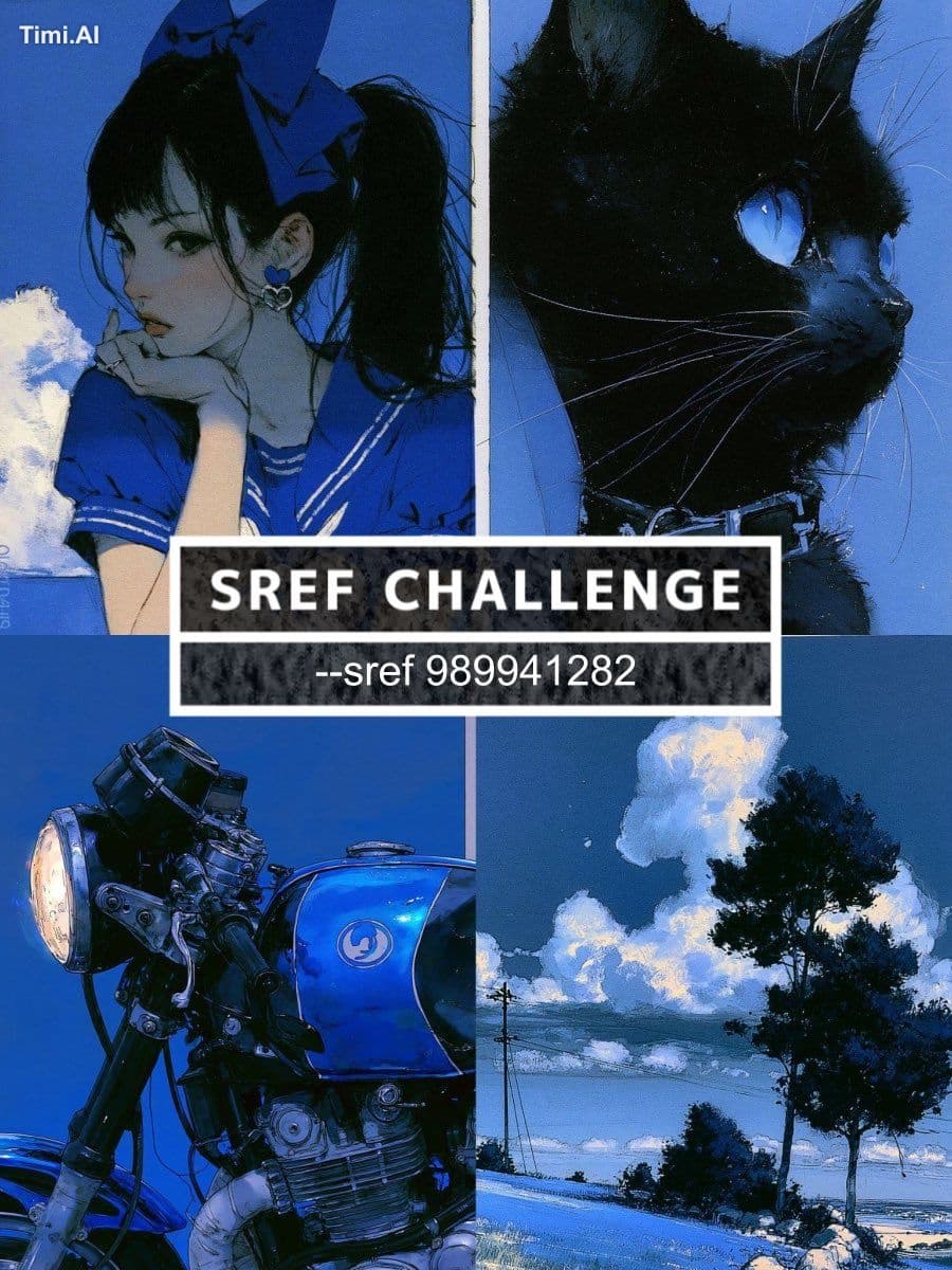 📣srefチャレンジ✨
#sref_challenge_989941282
mid V7・niji 7、8.1共通
